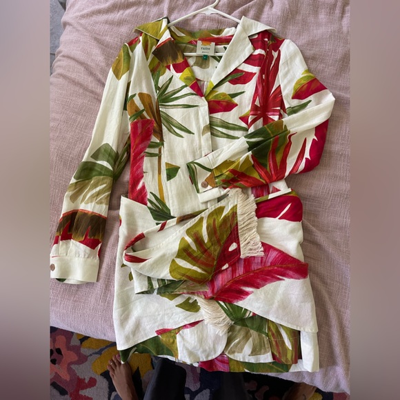 Small Farm Rio Spring Forest Mini Dress - Picture 7 of 8